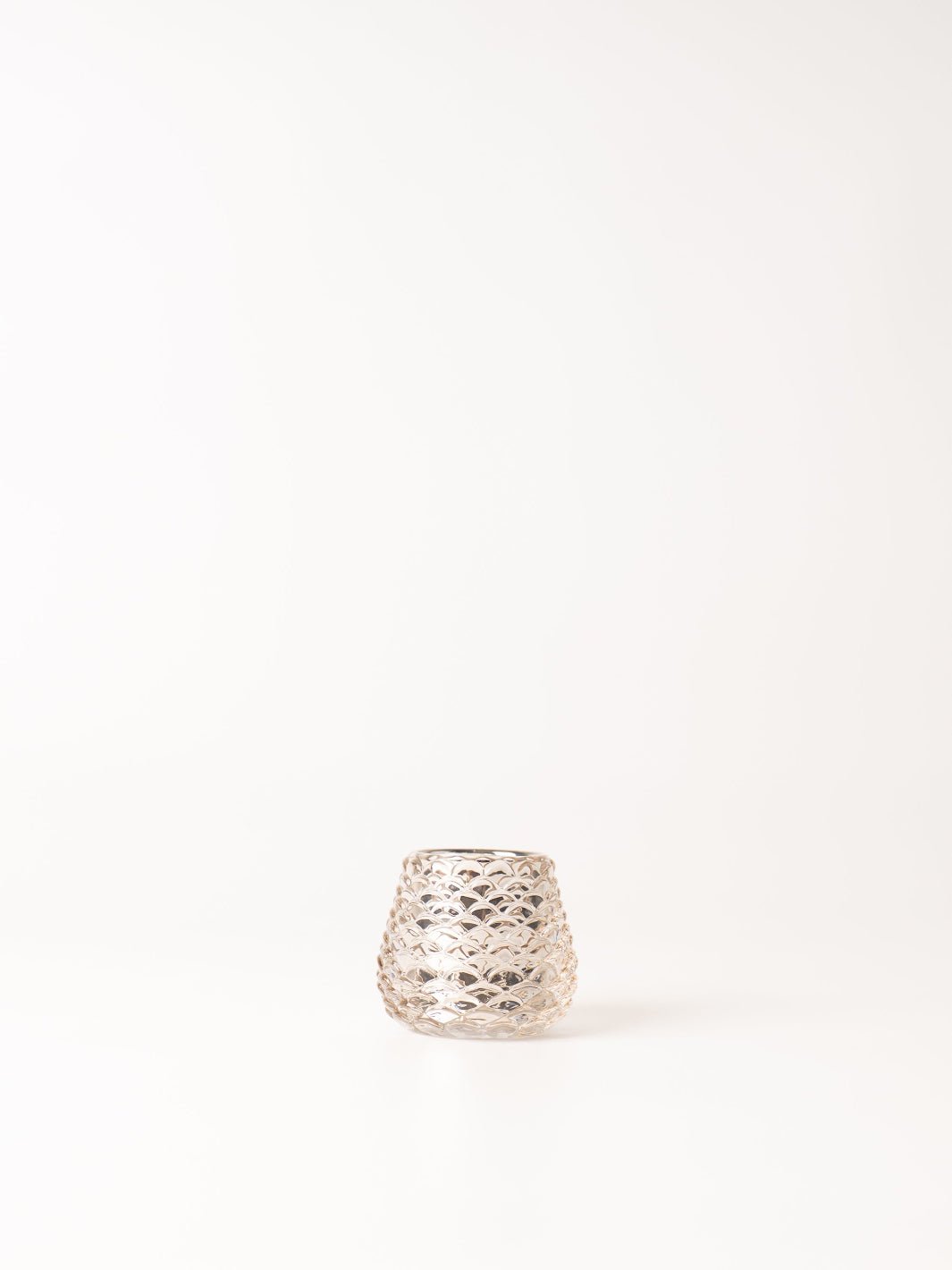 Winter White Pinecone Votive - Heyday