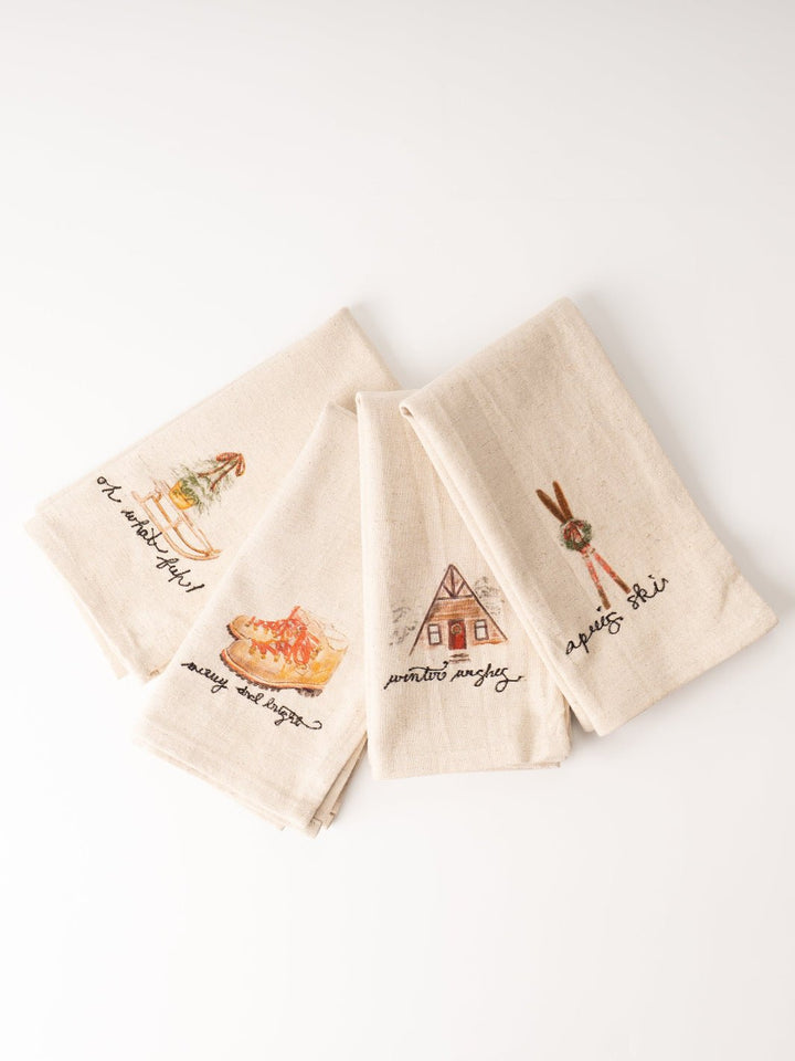 Winter Wishes Napkin Set - Heyday