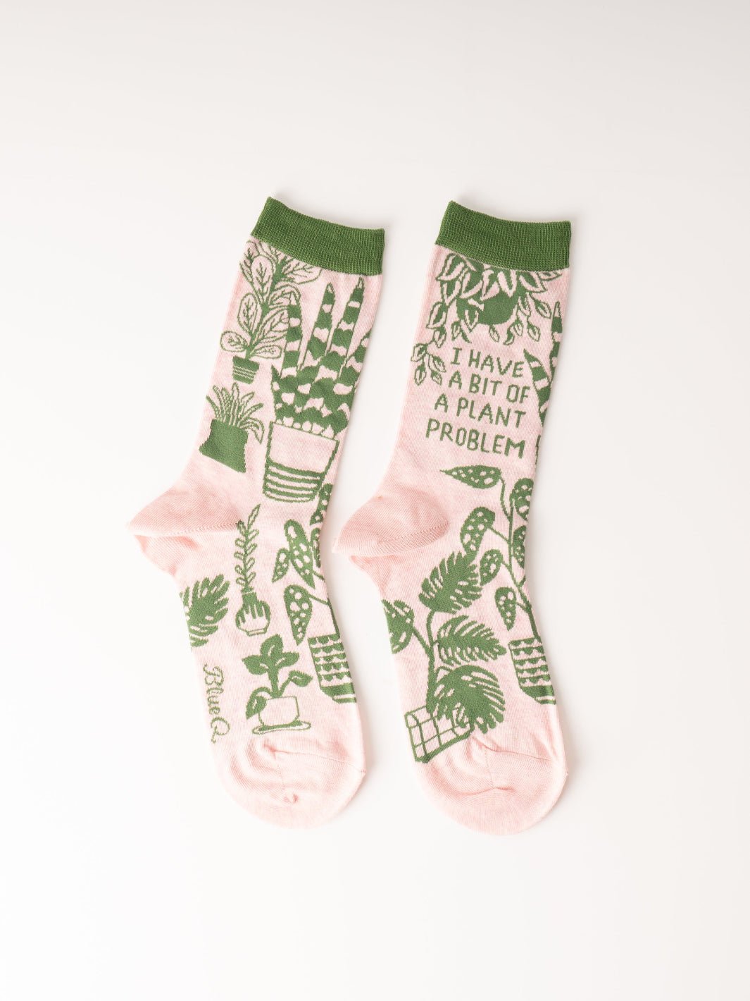 Women's A Bit of a Plant Problem Crew Socks - Heyday