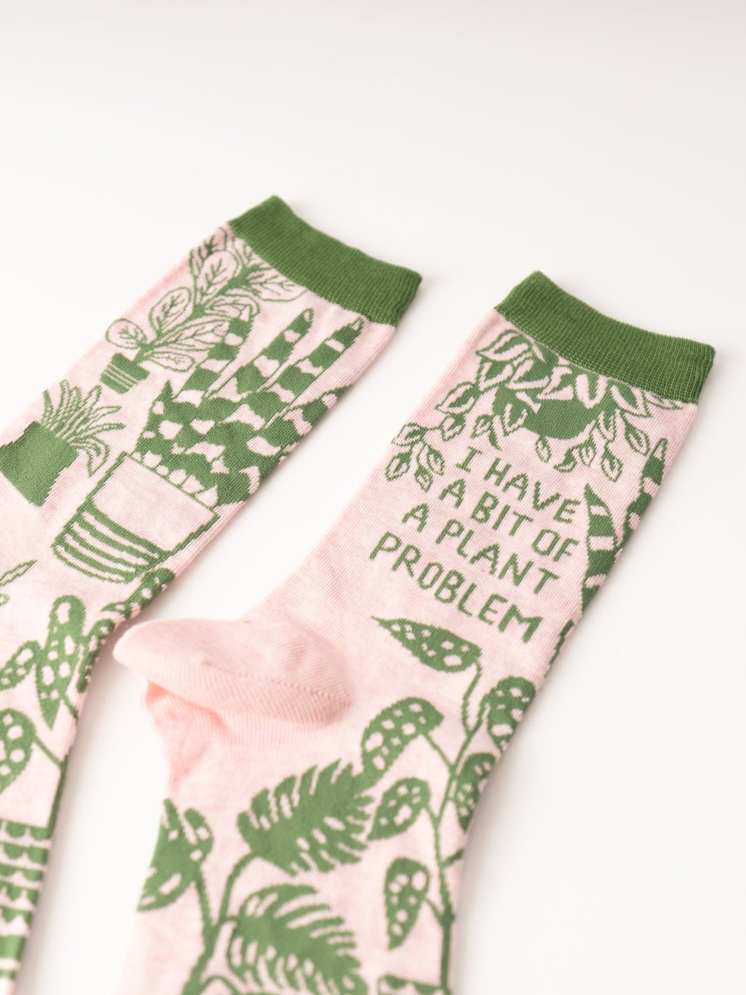 Women's A Bit of a Plant Problem Crew Socks - Heyday