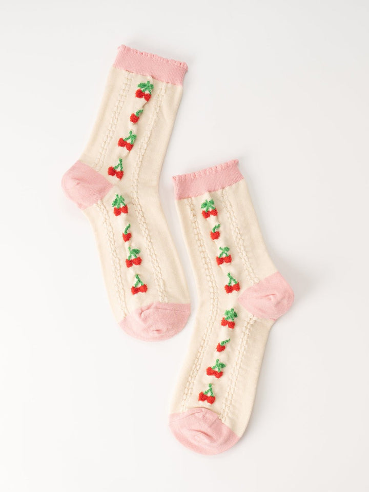 Women's Cherry Socks - Heyday