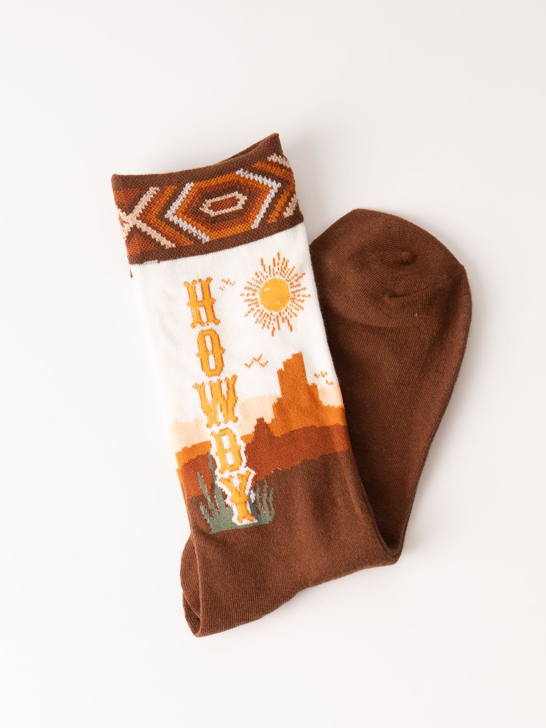 Women's Howdy Crew Sock - Heyday