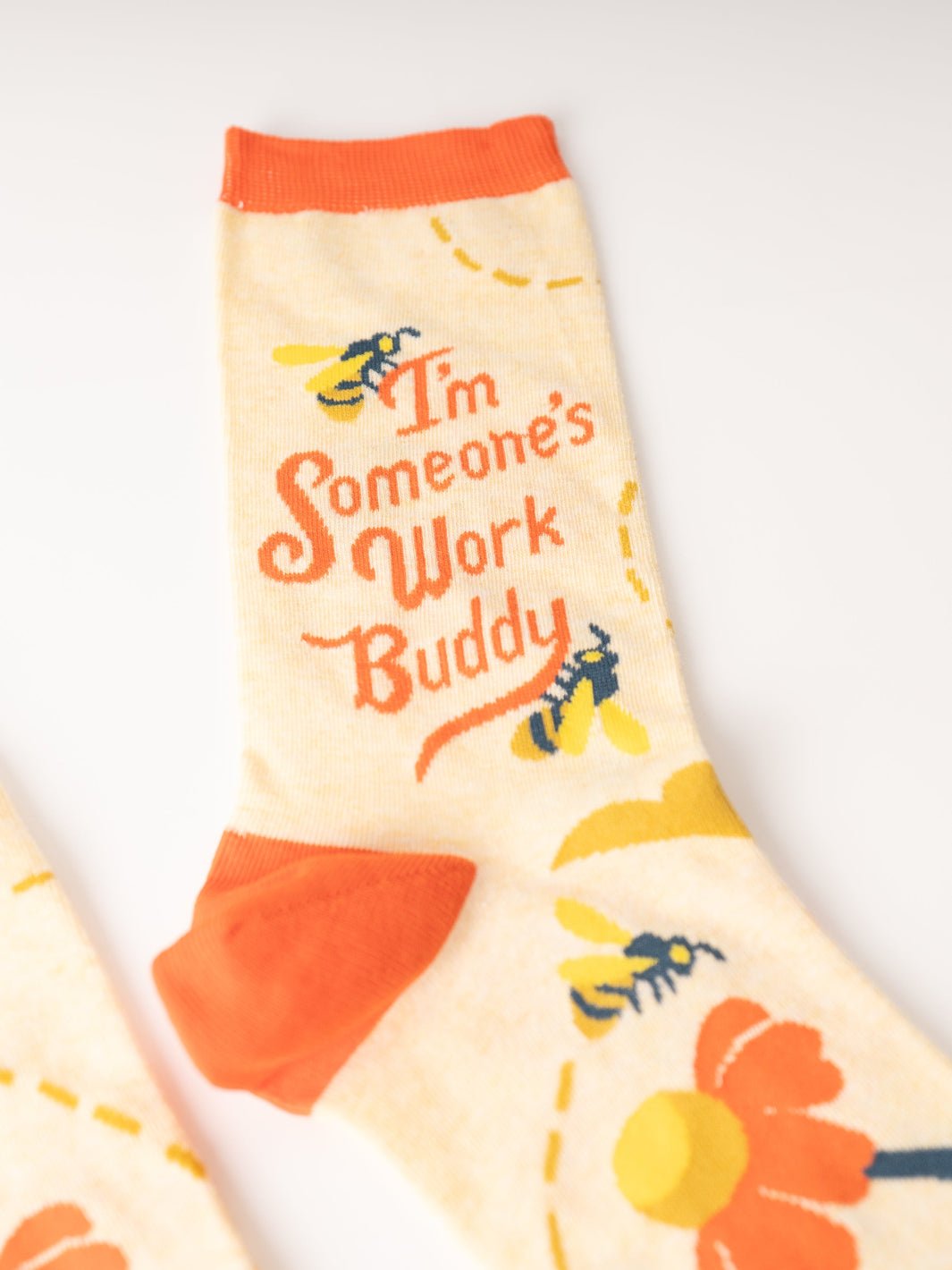 Women's I'm Someone's Work Buddy Crew Socks - Heyday