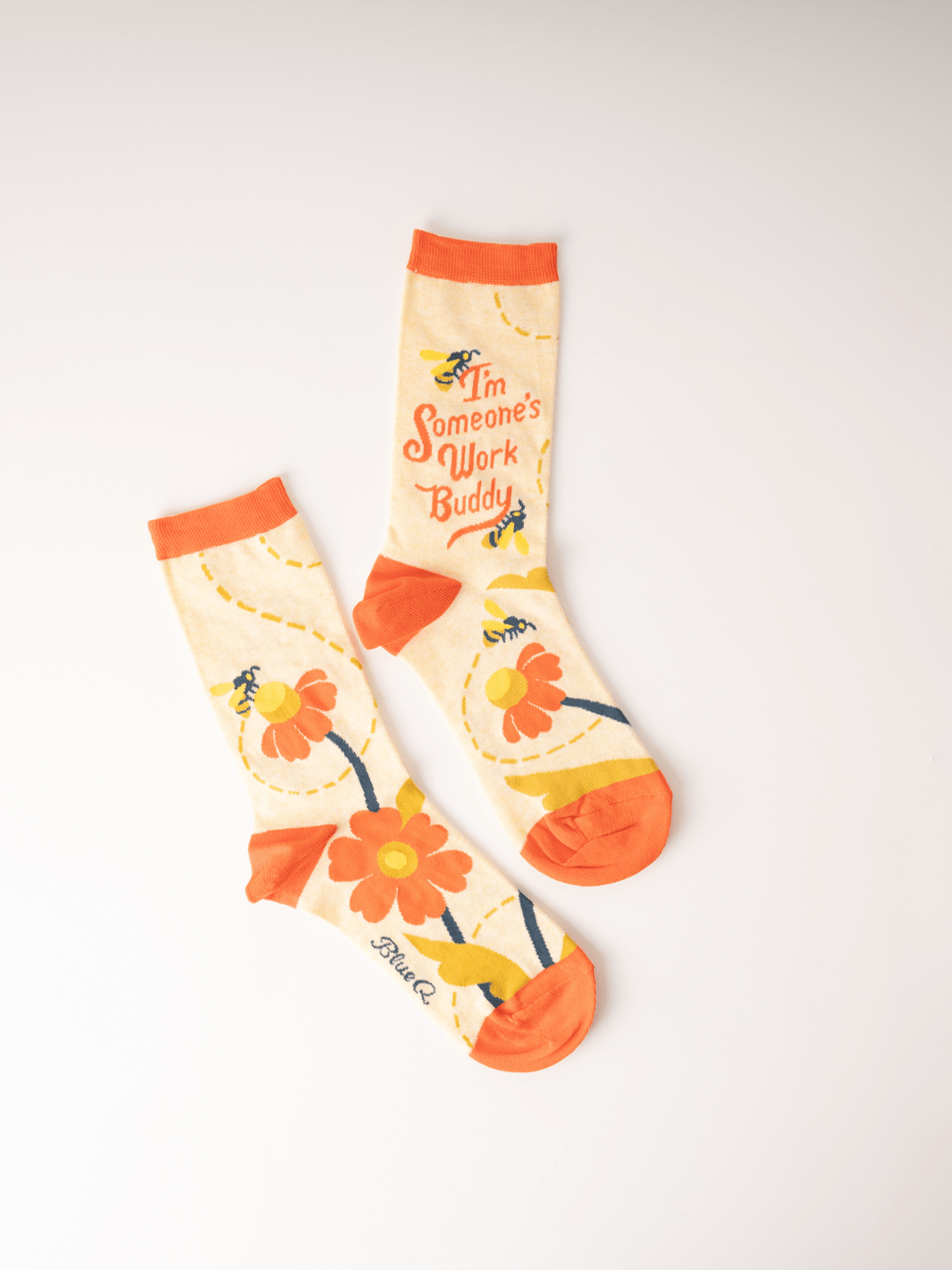 Women's I'm Someone's Work Buddy Crew Socks - Heyday