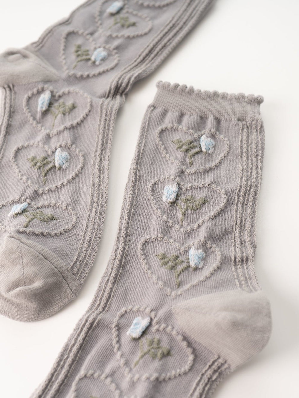 Women's Rose Heart Socks - Heyday