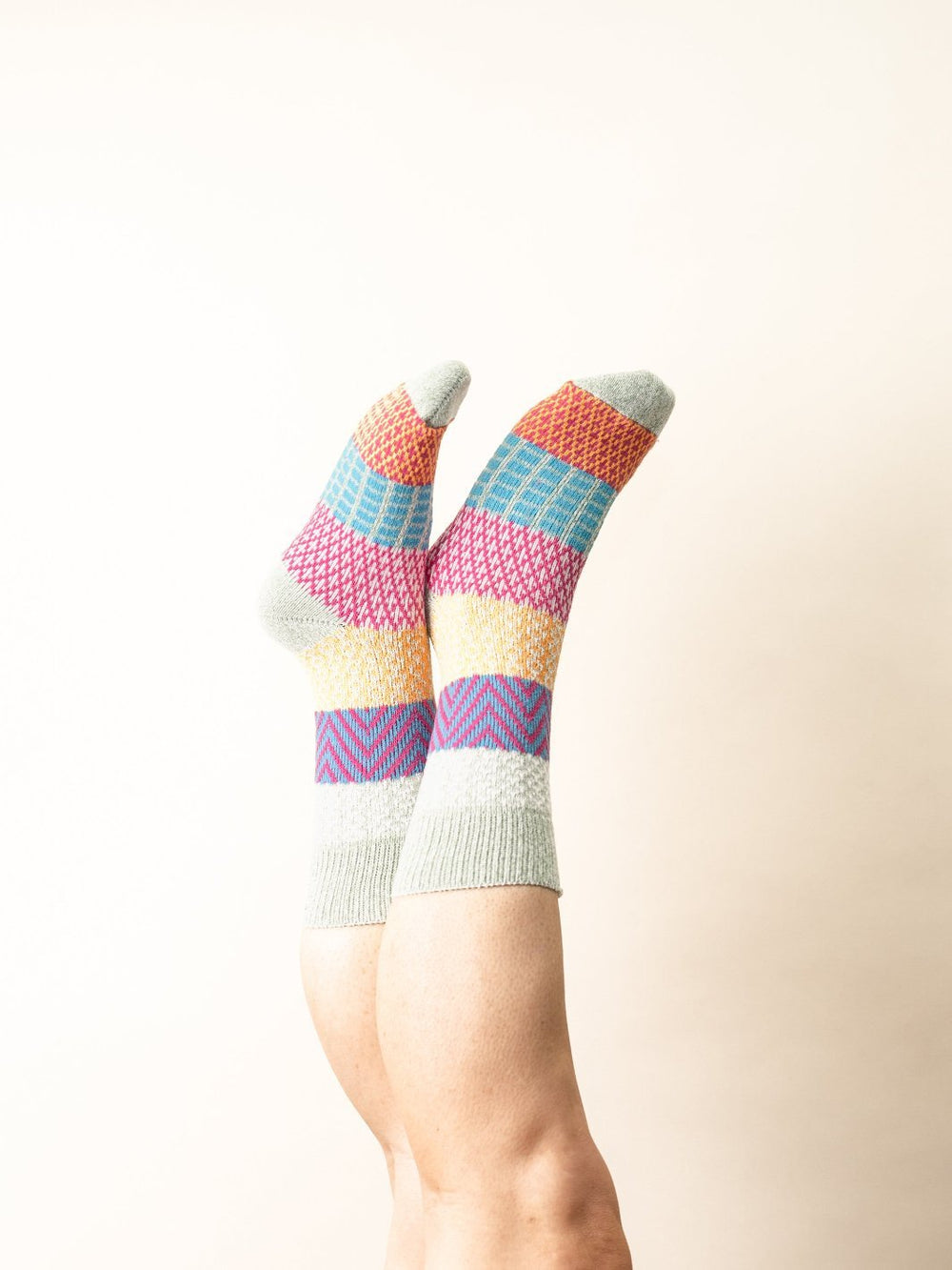 Women's Sage Crew Socks - Heyday