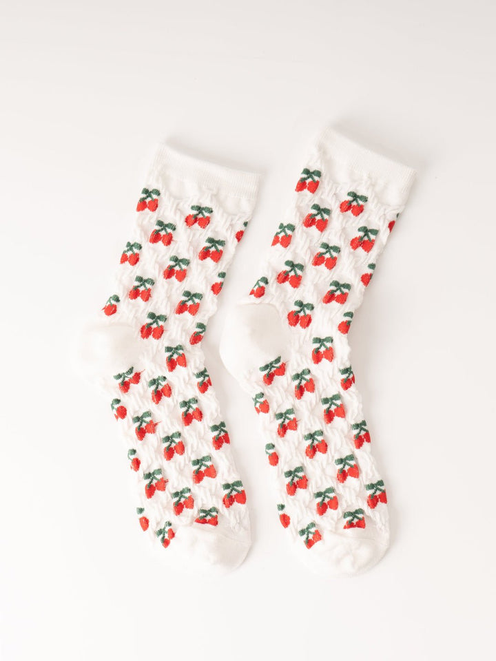 Women's Vintage Cherry Socks - Heyday