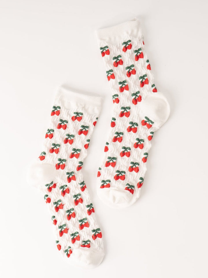 Women's Vintage Cherry Socks - Heyday