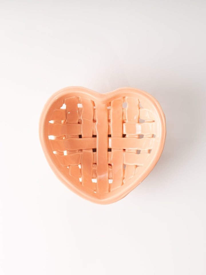 Woven Heart Shaped Basket - Heyday