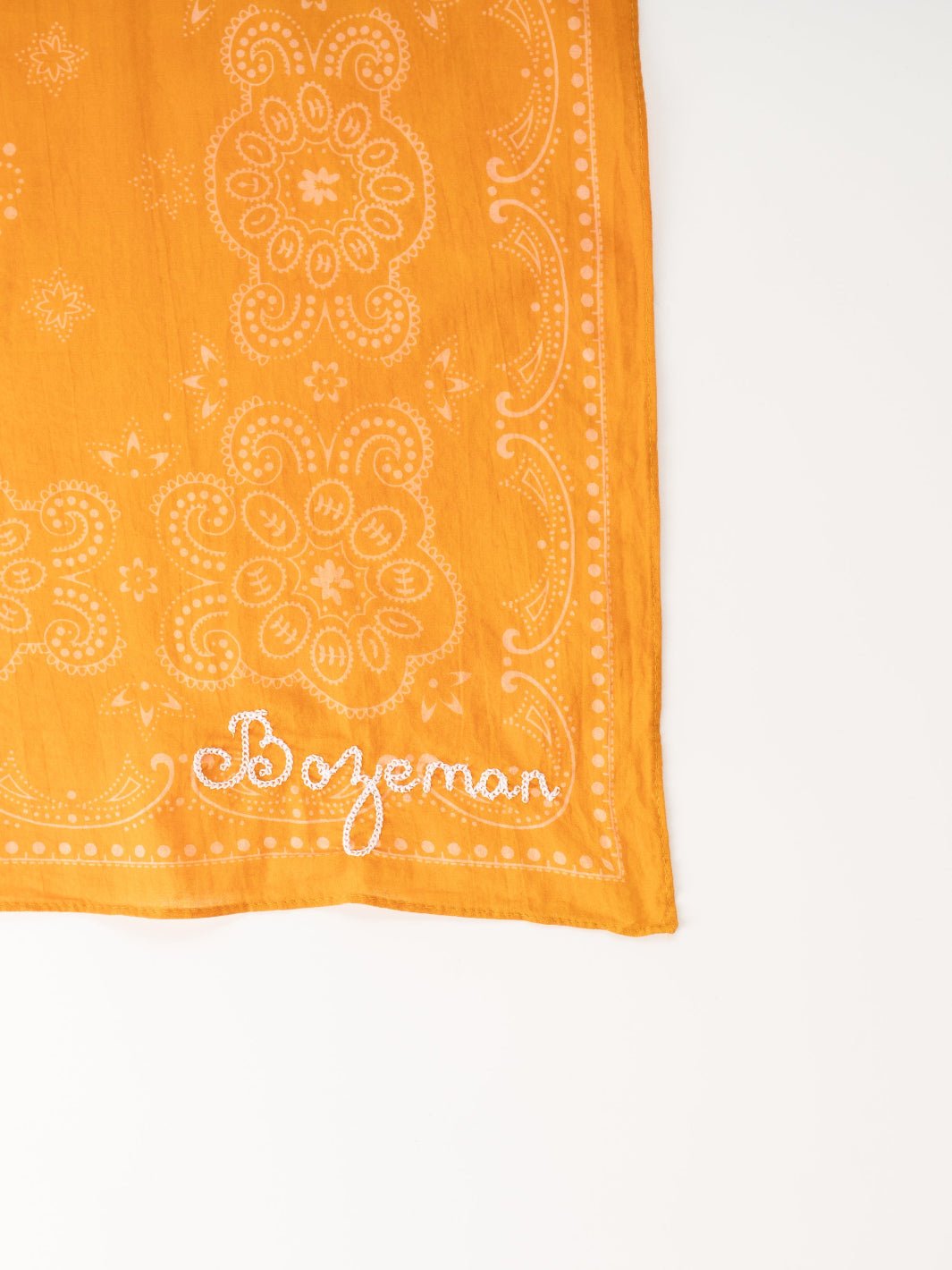 Yellow Bozeman Bandana - Heyday