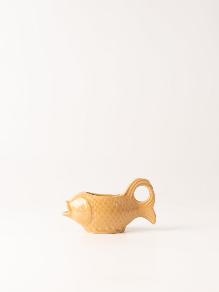 Yellow Fish Shaped Creamer - Heyday