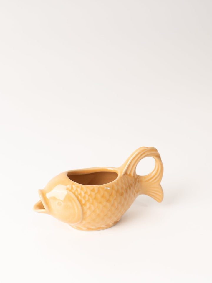 Yellow Fish Shaped Creamer - Heyday