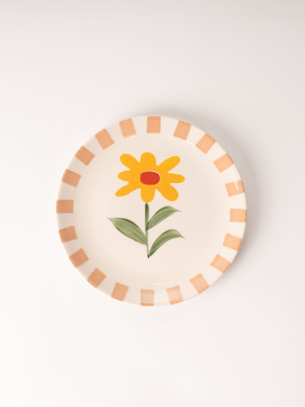 Yellow Flower Plate - Heyday