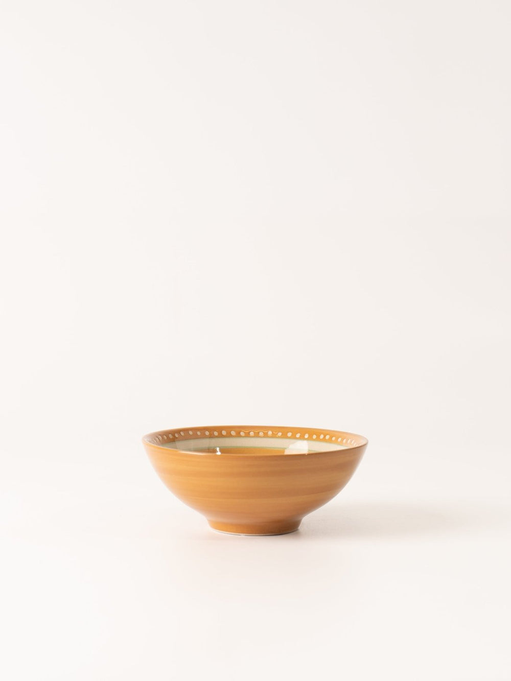 Yellow Holiday Patterned Bowl - Heyday