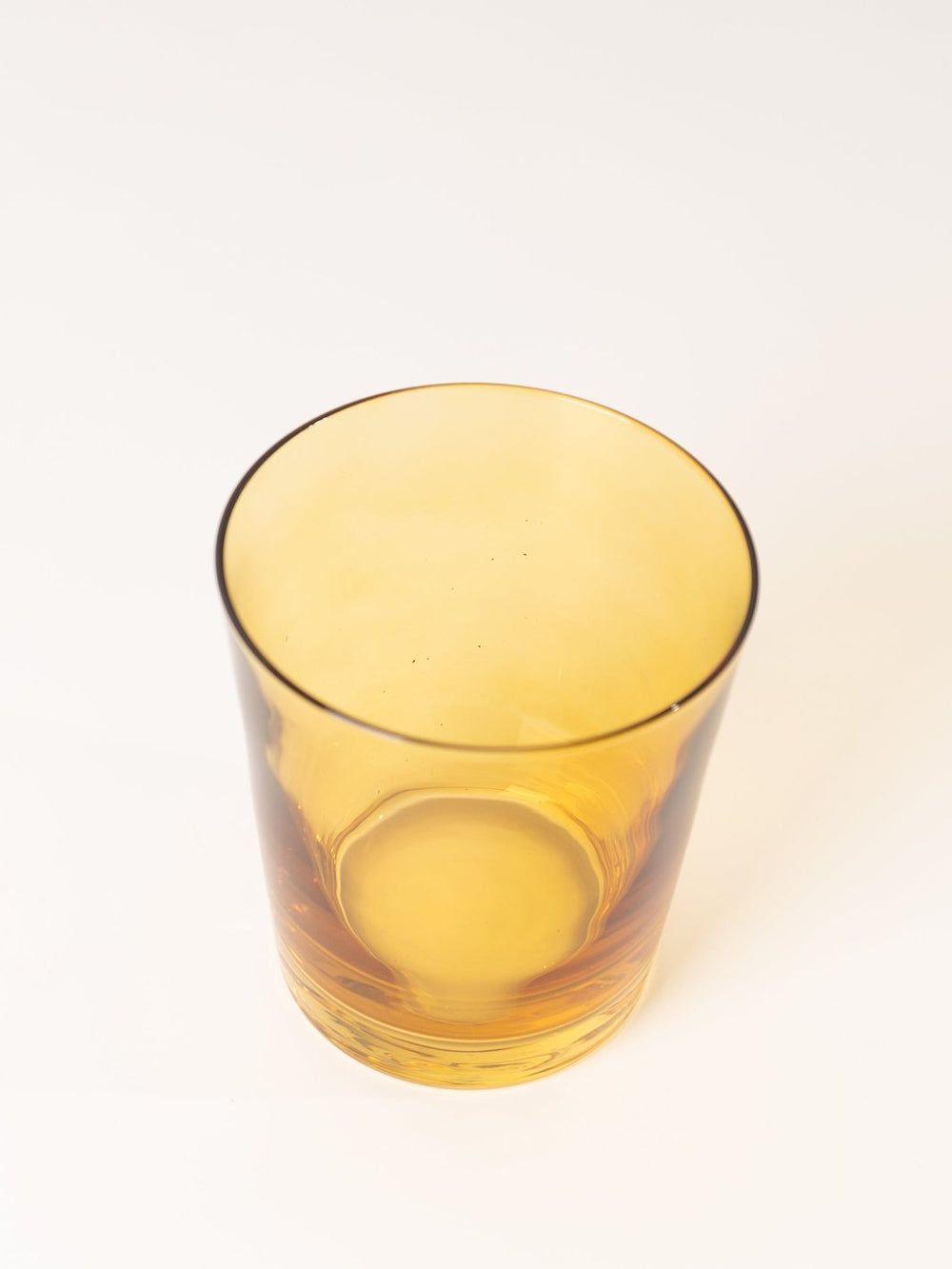 Yellow Low Ball Glass - Heyday