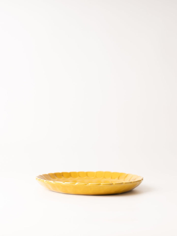Yellow Stoneware Plate - Heyday
