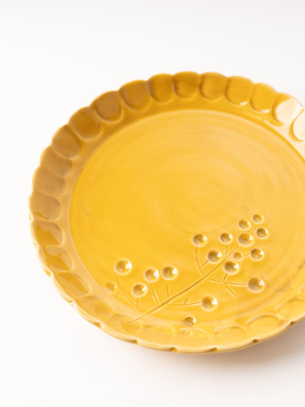 Yellow Stoneware Plate - Heyday