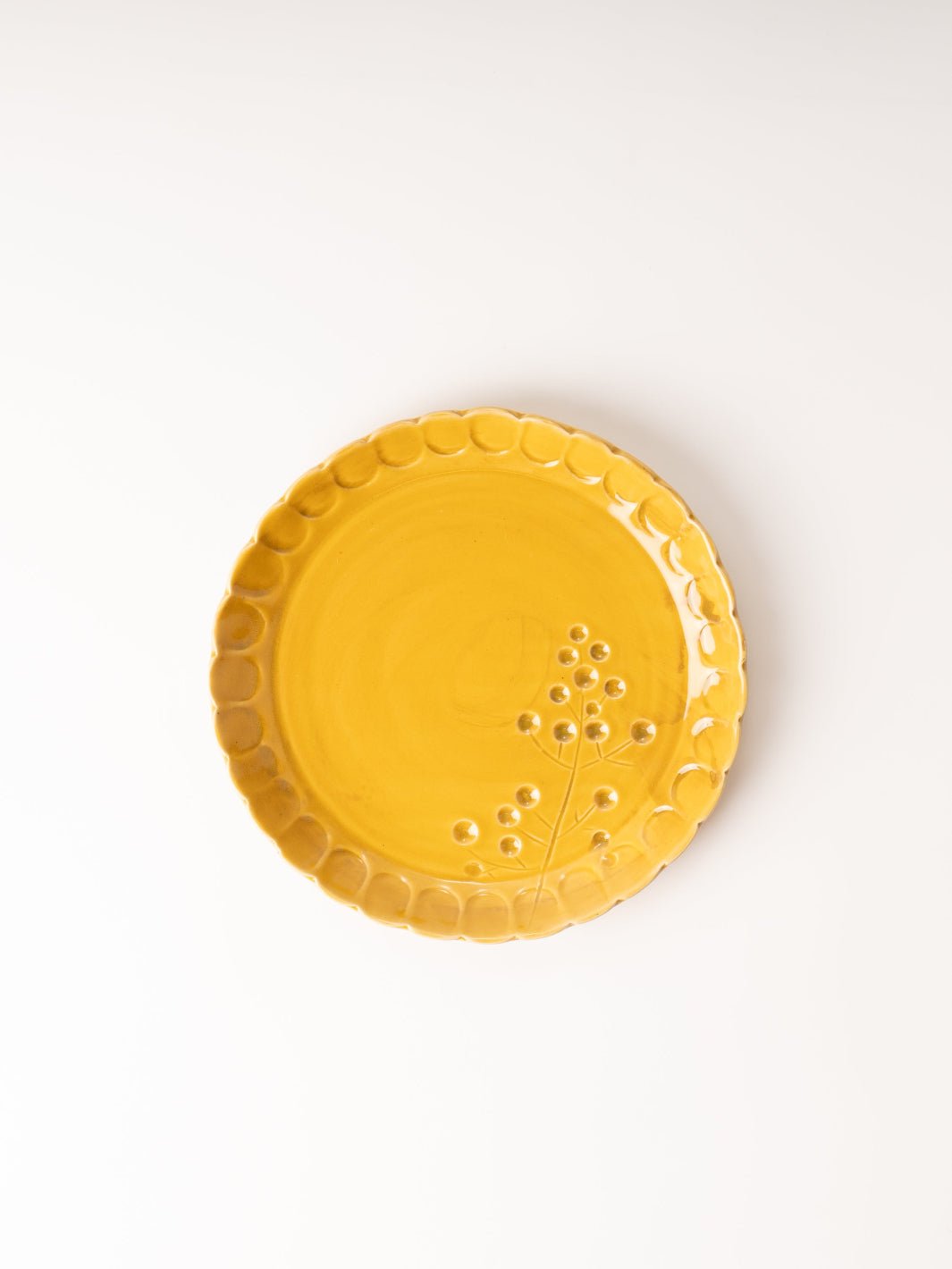 Yellow Stoneware Plate - Heyday