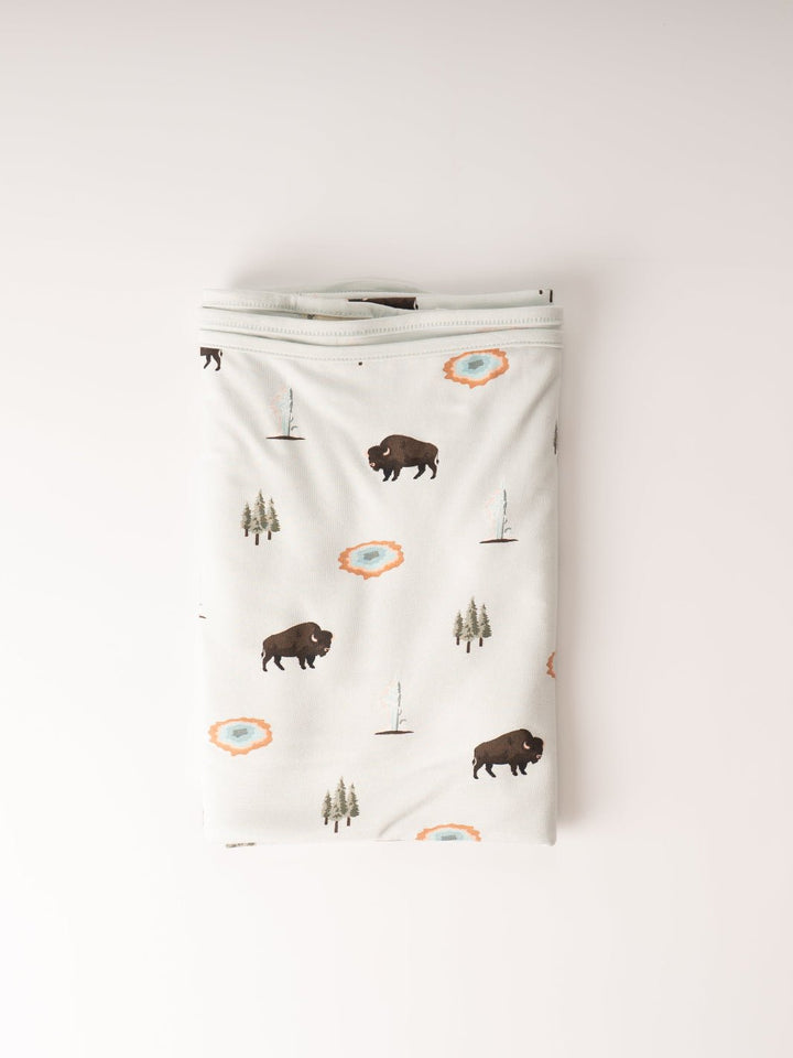 Yellowstone Swaddle Blanket - Heyday