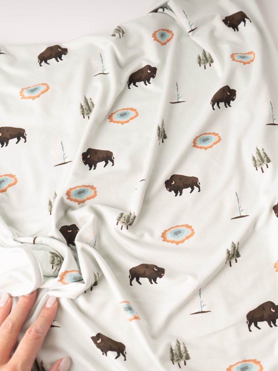Yellowstone Swaddle Blanket - Heyday