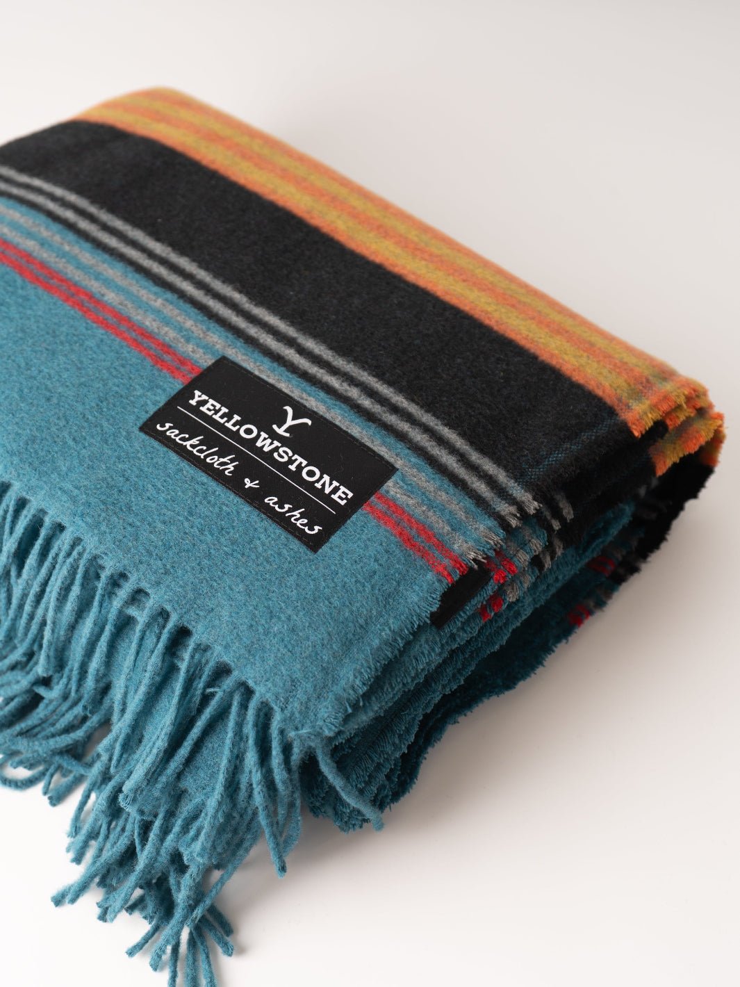 Yellowstone Teal Throw - Heyday