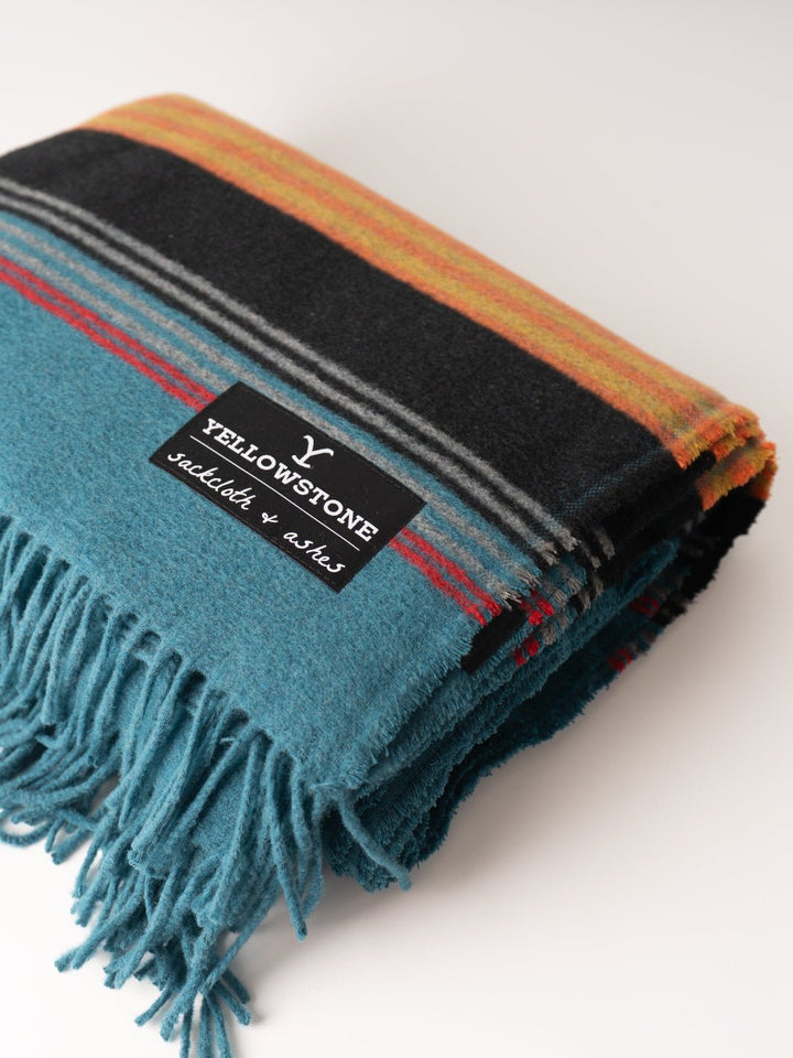 Yellowstone Teal Throw - Heyday