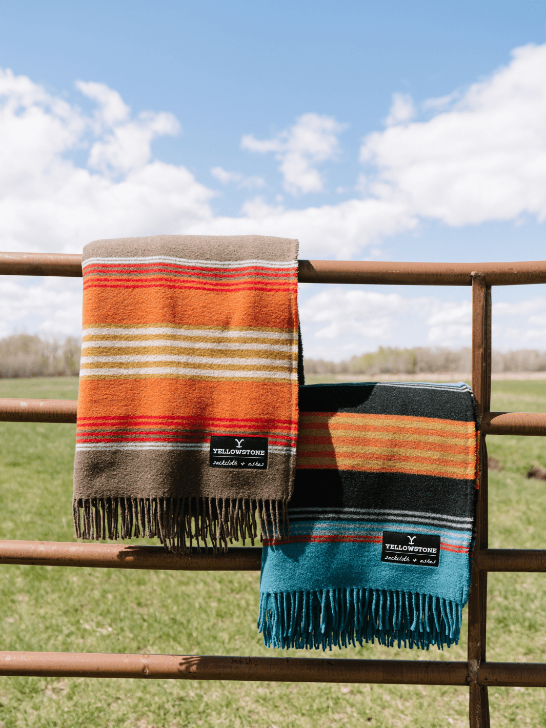 Yellowstone Teal Throw - Heyday