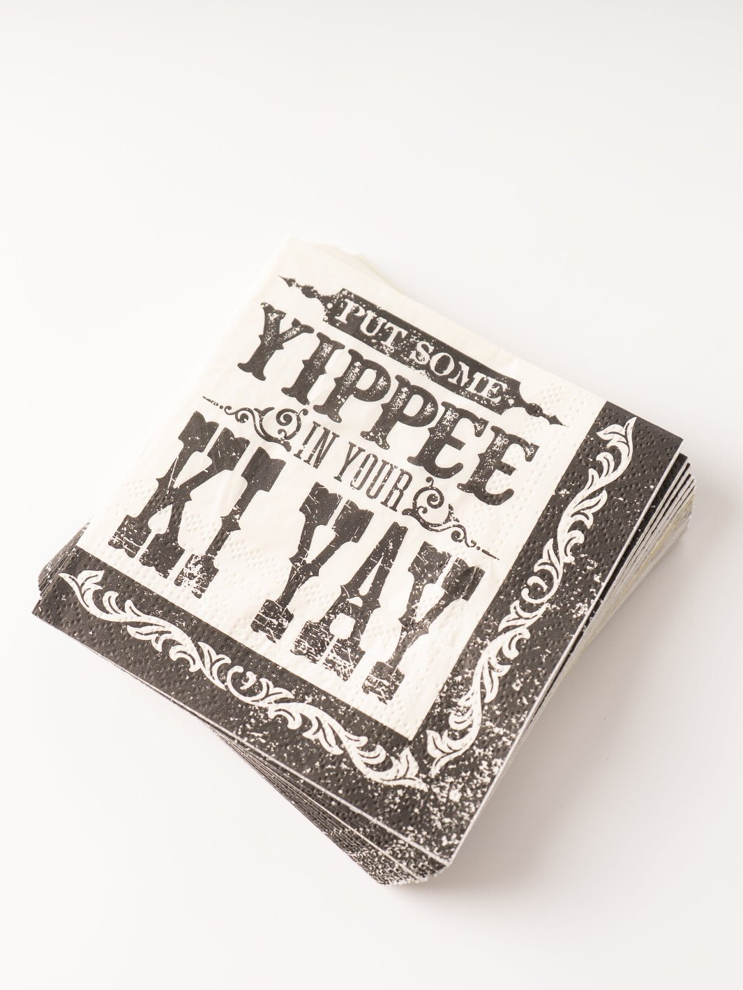 Yippee Ki Yay Cocktail Napkins - Heyday
