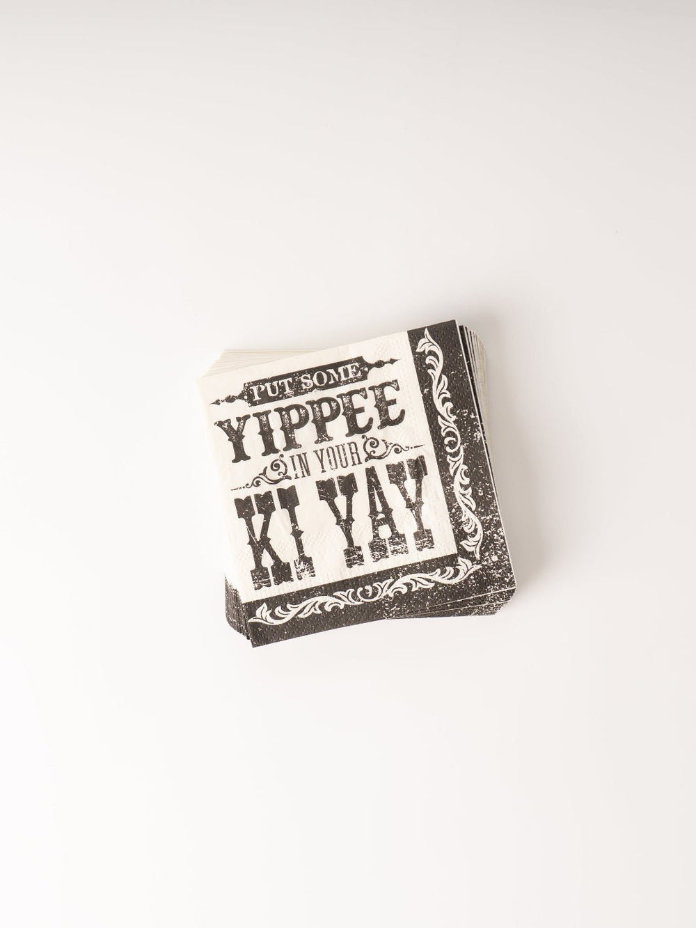 Yippee Ki Yay Cocktail Napkins - Heyday