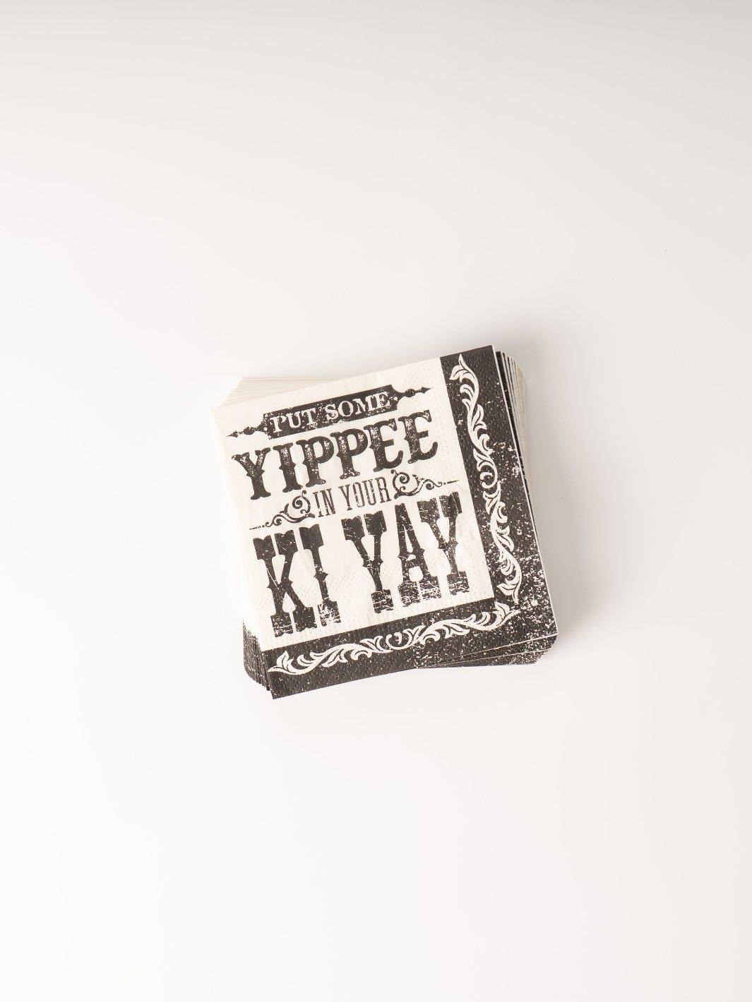 Yippee Ki Yay Cocktail Napkins - Heyday