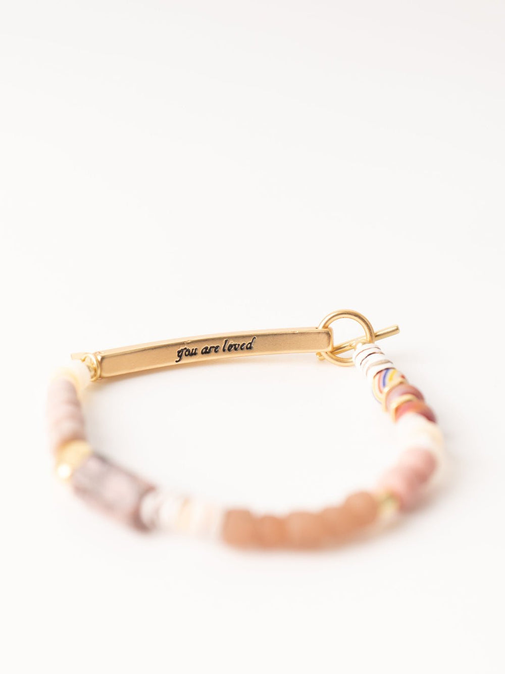 You Are Loved Affirmation Bracelet - Heyday