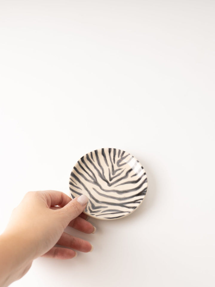 Zebra Print Tapas Plate - Heyday