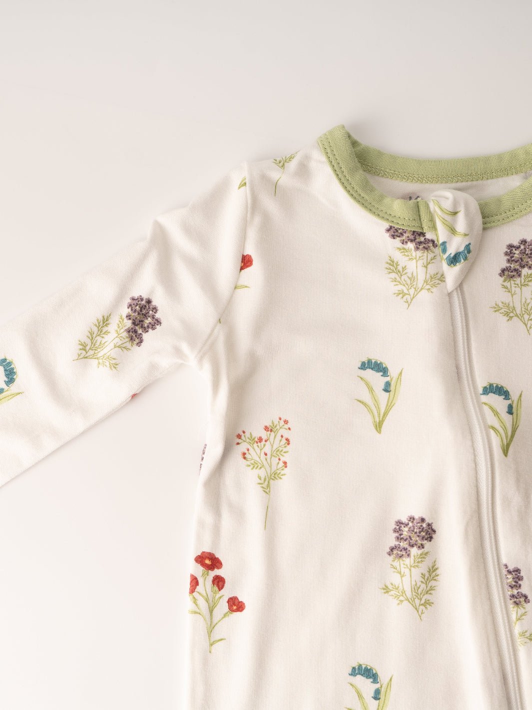 Zippered Wildflower Romper - Heyday