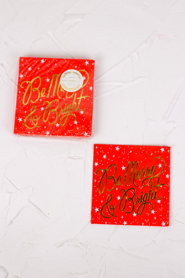 Be Merry & Bright Cocktail Napkins - Heyday