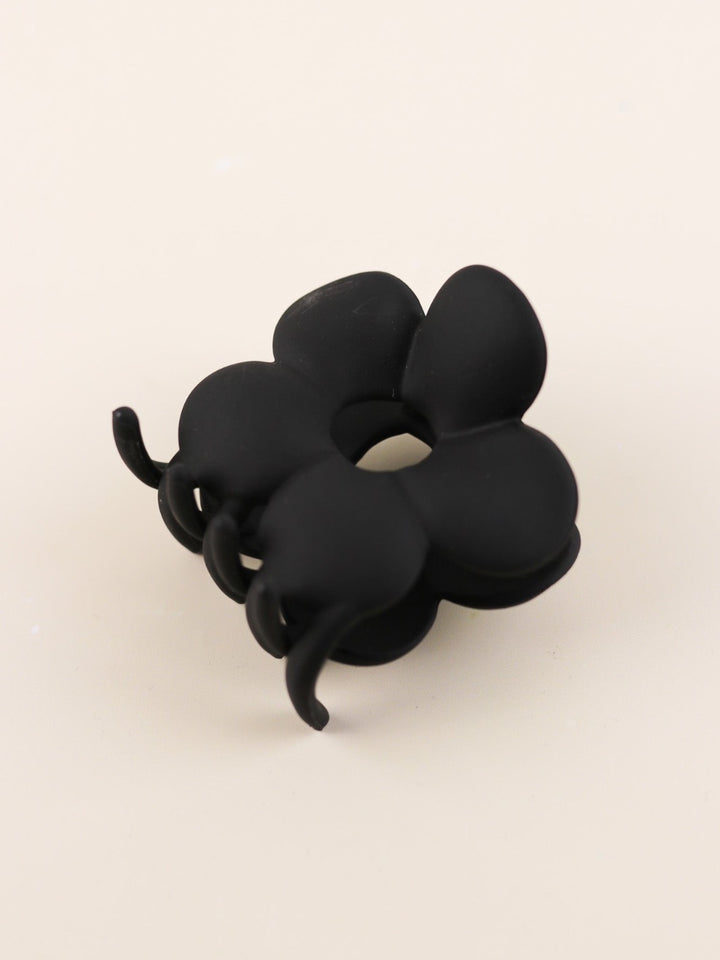 Black Flower Claw Clip - Heyday