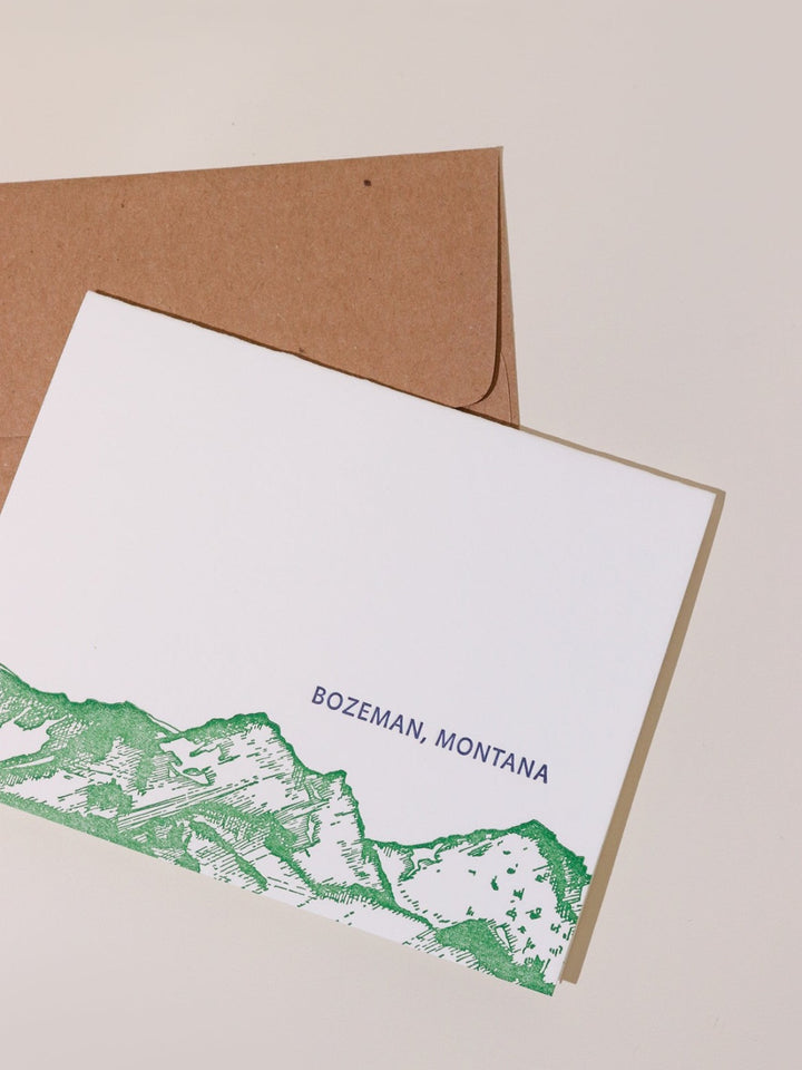 Bozeman Mountains Card - Heyday