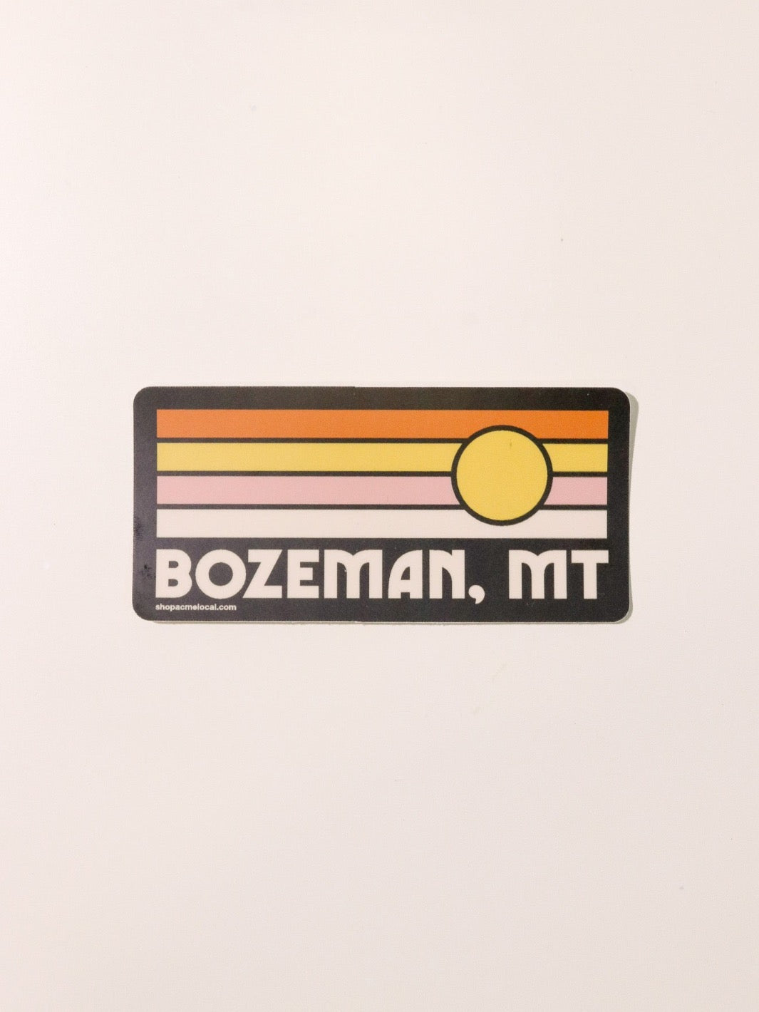 Bozeman Sunset Sticker - Heyday