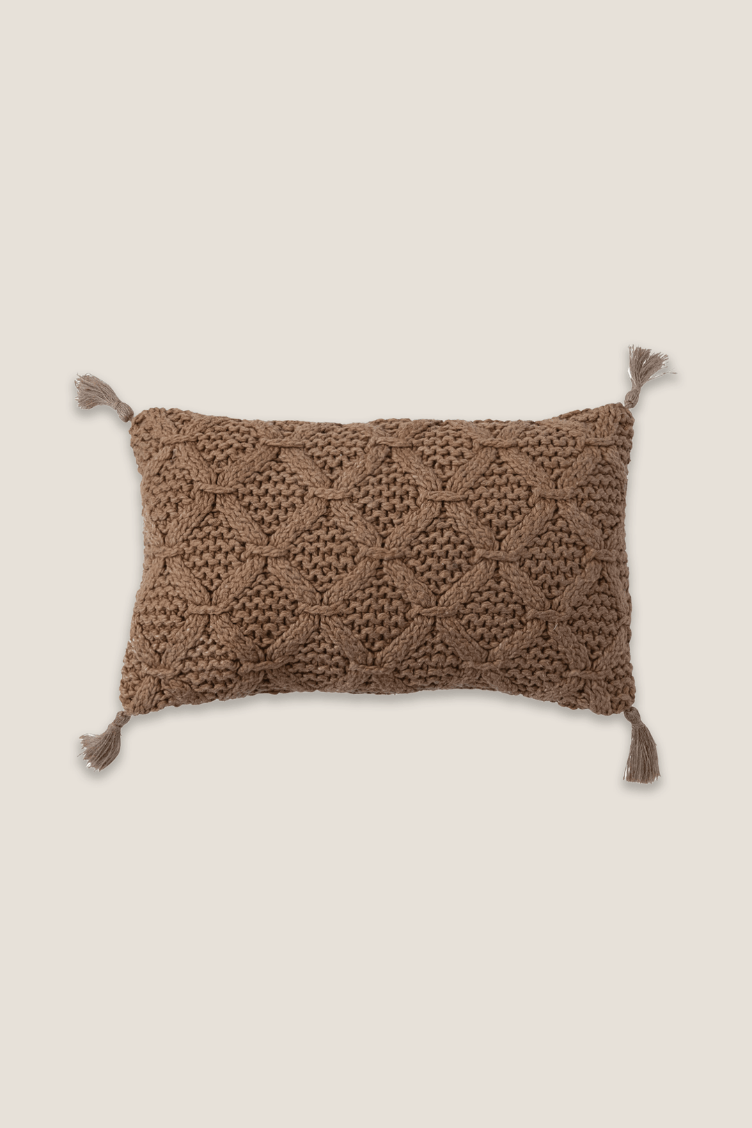 Camel Woven Lumbar Pillow - Heyday