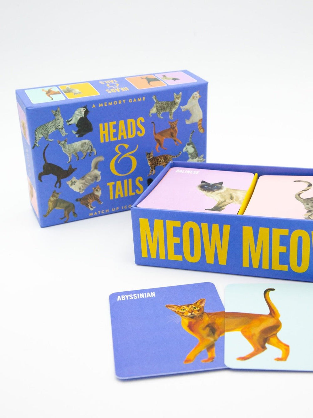 Cat Heads + Tails Match Game - Heyday