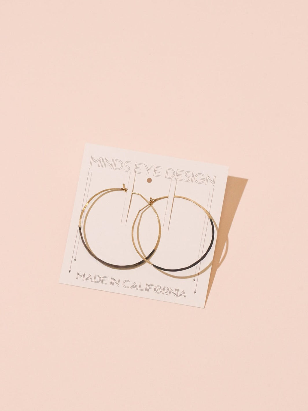 Circle Bronze + Navy Earrings - Heyday