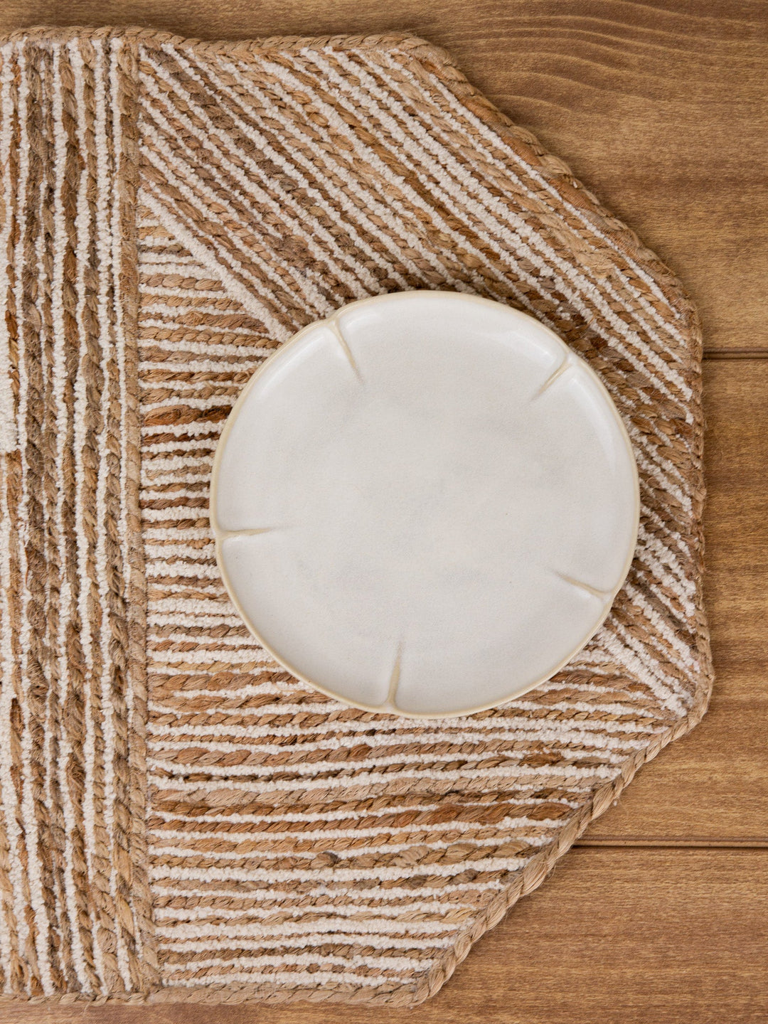 Cotton + Jute Octagon Placemat - Heyday