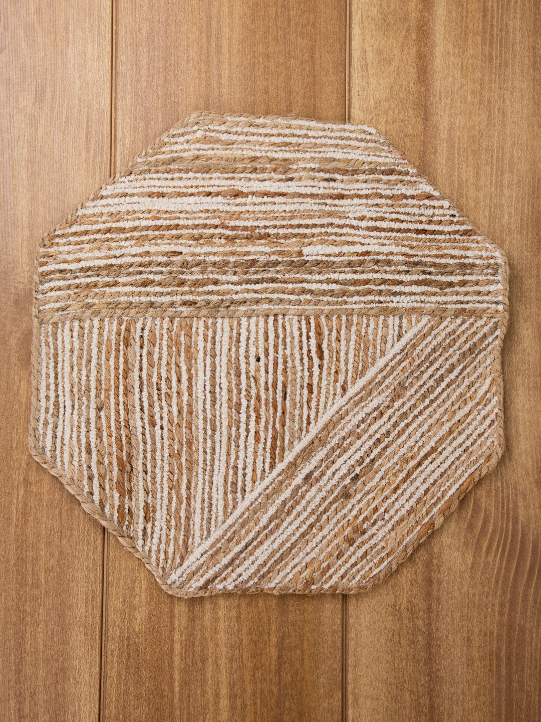 Cotton + Jute Octagon Placemat - Heyday