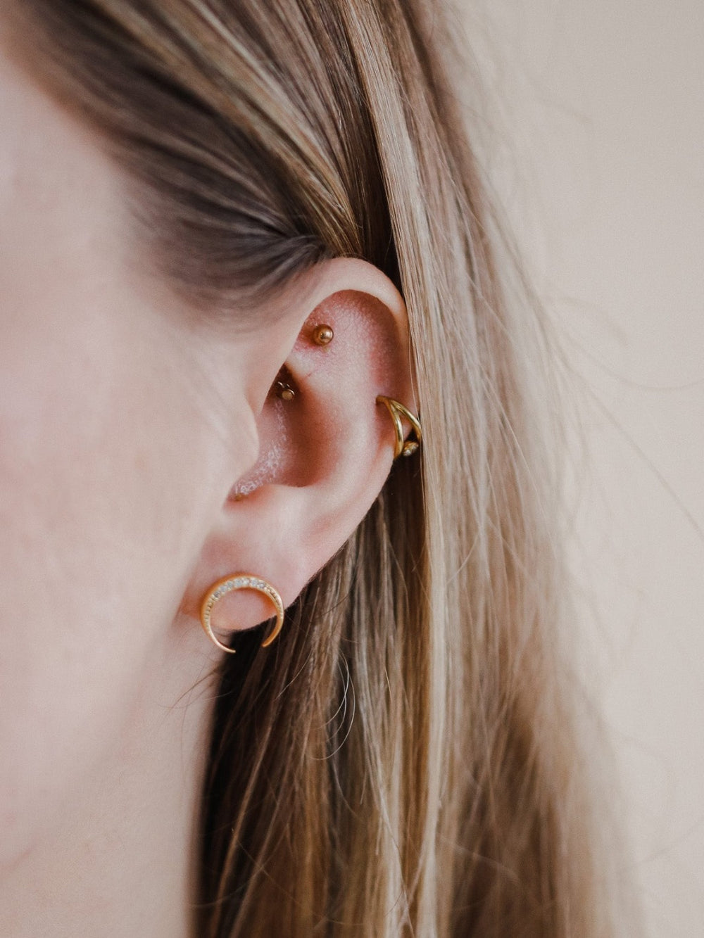 Crescent Horn Earrings - Heyday