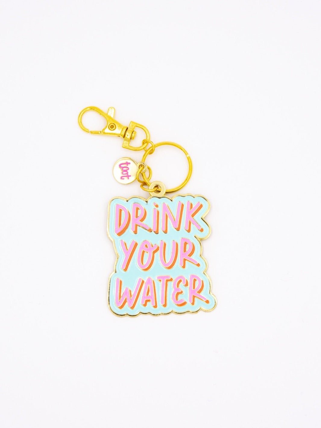 Drink Your Water Key Charm - Heyday