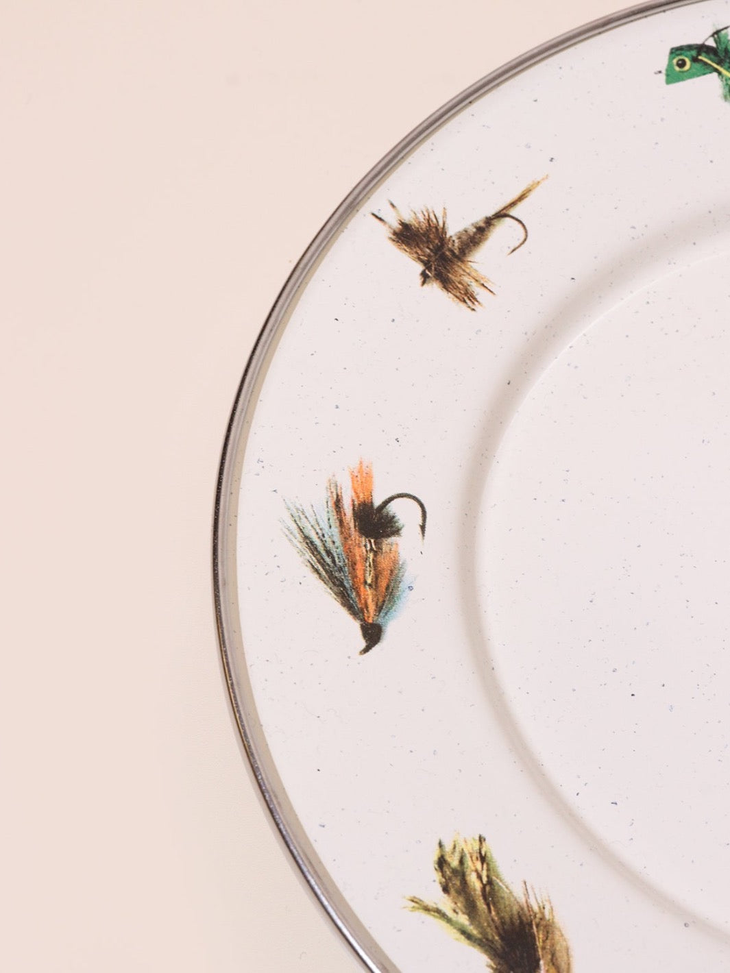 Fly Fishing Enamelware Dinner Plate – Heyday