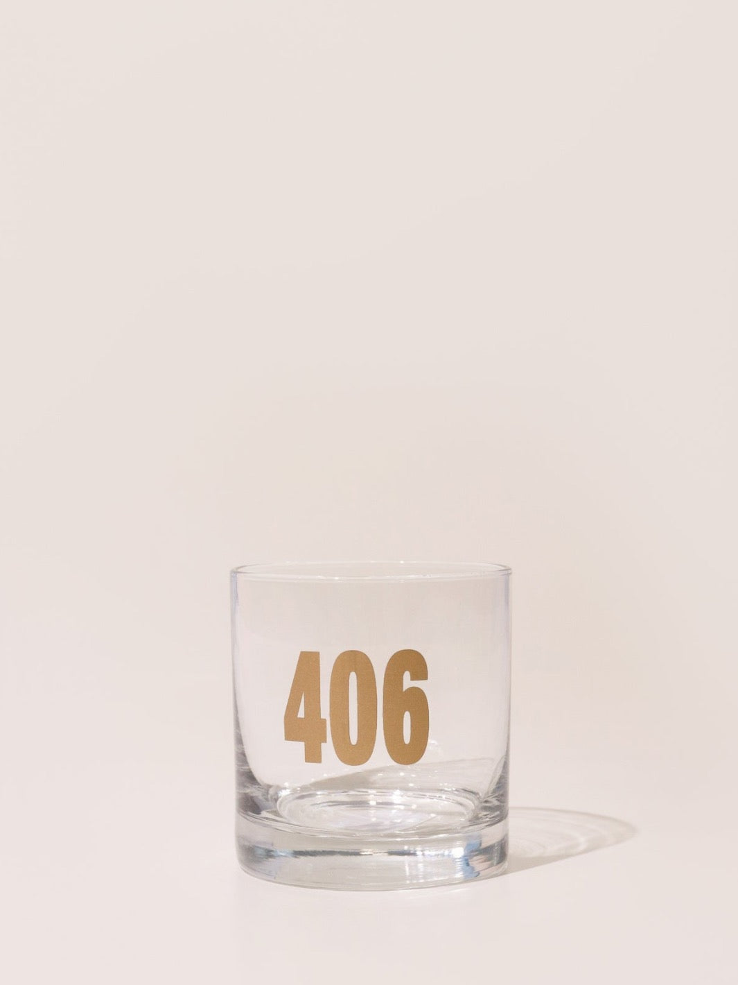 Gold 406 Rocks Glass - Heyday