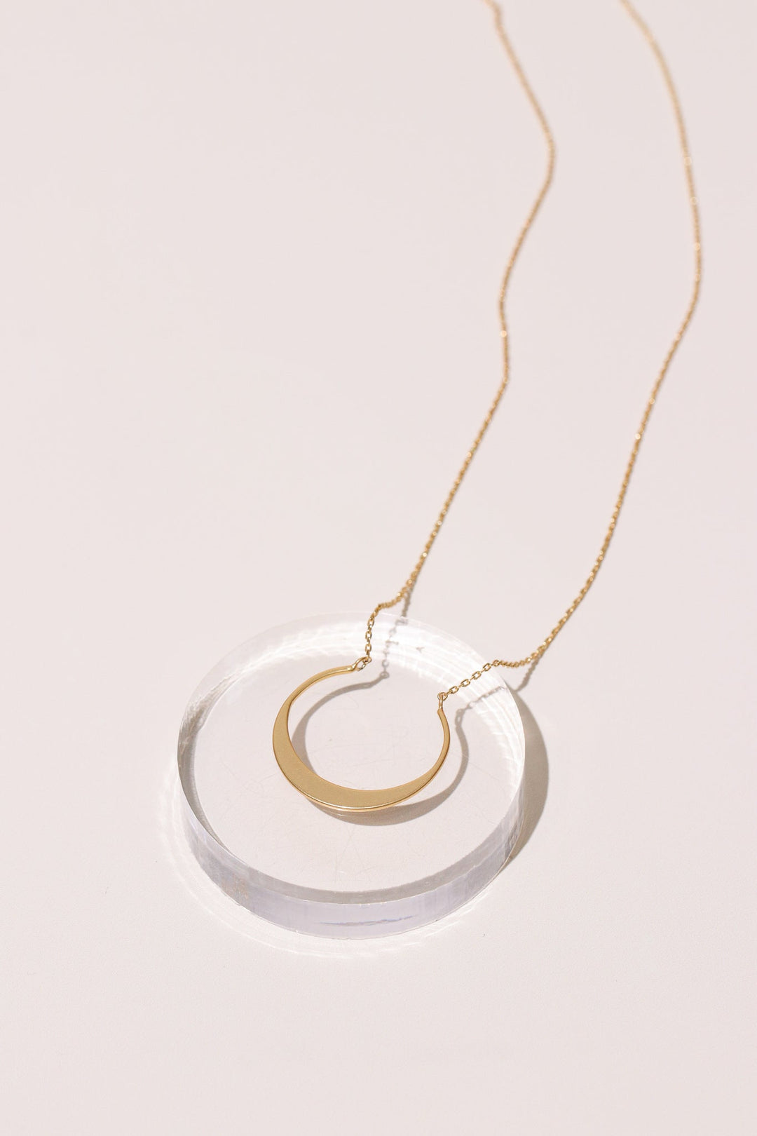 Gold Crescent Necklace - Heyday