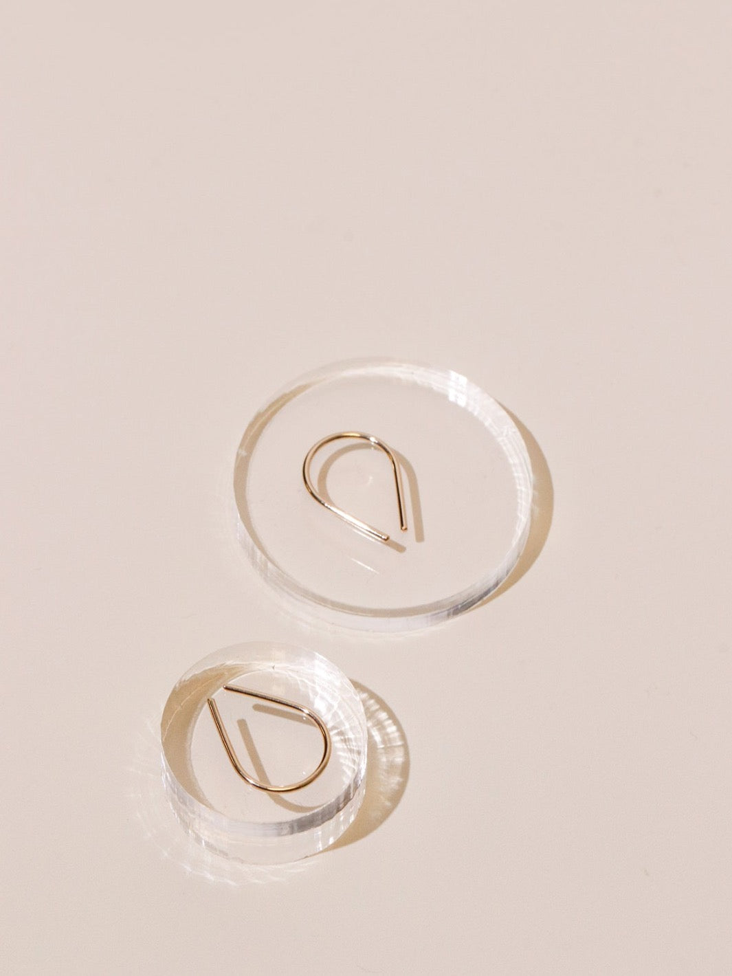 Tiny horseshoe deals earrings