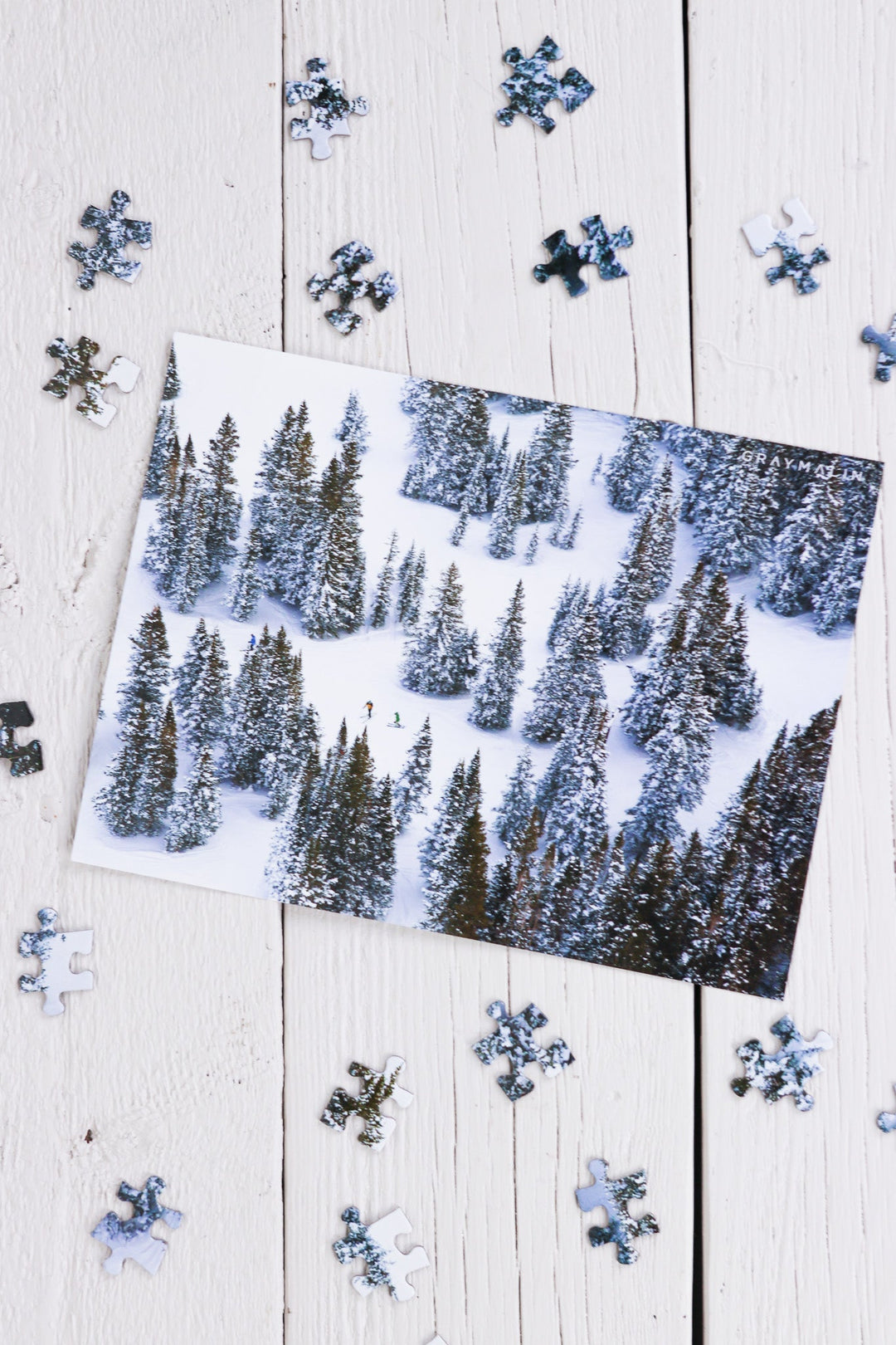 Gray Malin Snow Double-Sided Puzzle - Heyday