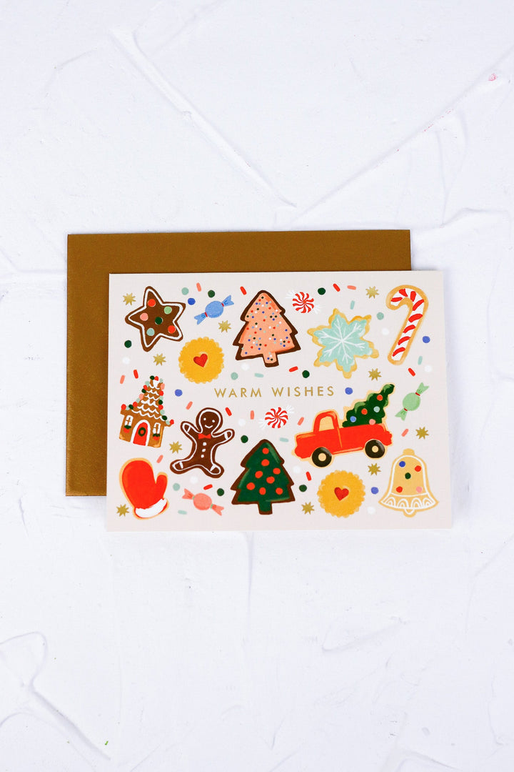 Holiday Cookies Warm Wishes Card - Heyday